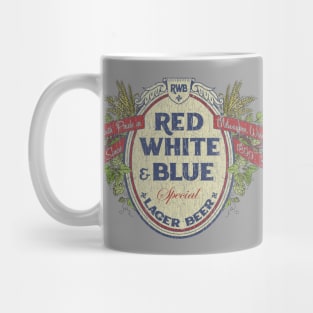 Red White & Blue Beer 1899 Mug